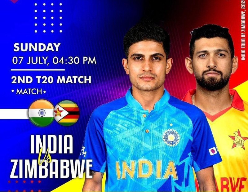 ***🏆*** INDIA TOUR OF ZIMBABWE- 2024 …