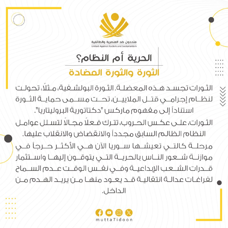 متحدون ضد العنصرية والطائفية