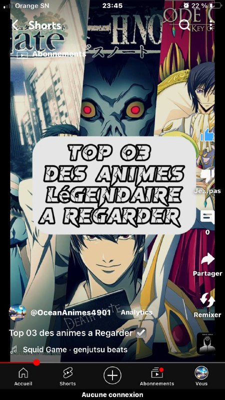 ***🚨***Top 03 Des meilleure animes a …