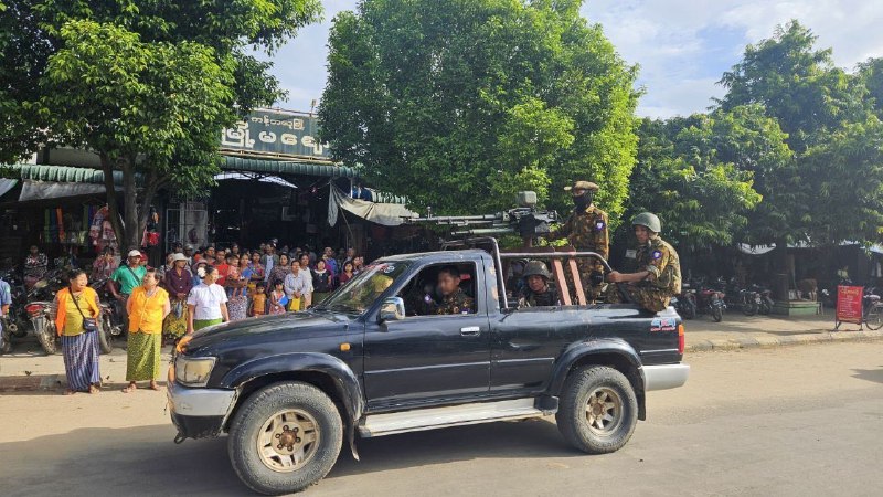 ပေါက်မြို့နယ် စစ်ရှောင်အရေးကူညီနေသူ ဘုန်းကြီးကို စစ်တပ် ဖမ်းခေါ်သွား