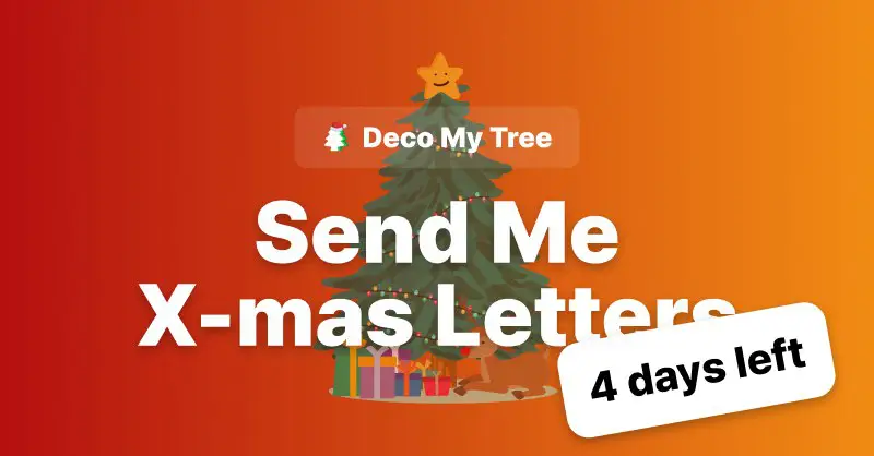 بهم نامه مینویسید کریسمس بازشون کنم ذوق کنم؟