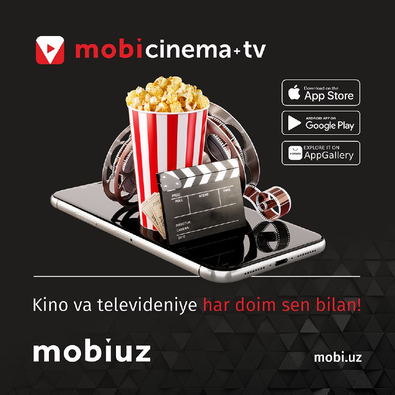 *****❤️***** **Mobiuz’ning Mobi Cinema xizmati bilan …