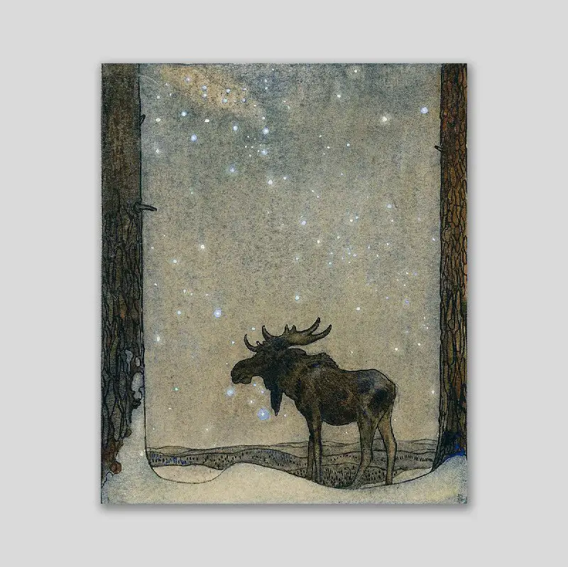 ***🇬🇧*** [**ÄLGSKYTTARNA (THE MOOSE)**](https://mytho-poetic.com/product/algskyttarna-the-moose/)**, JOHN BAUER**