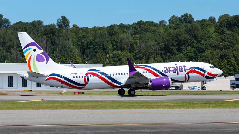 [‌](https://www.nlarenas.com/wp-content/uploads/Arajet-Los-Haitises-Boeing-737-MAX.jpg)Arajet recibe su décimo Boeing 737 MAX
