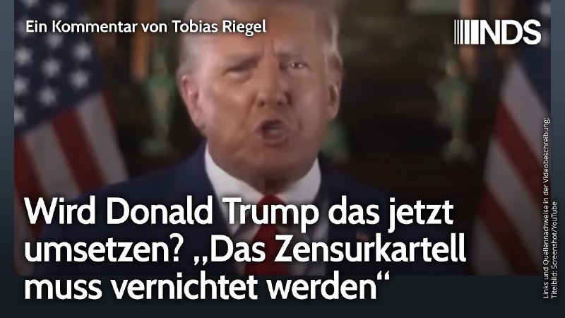 Wird Donald Trump das jetzt umsetzen? …