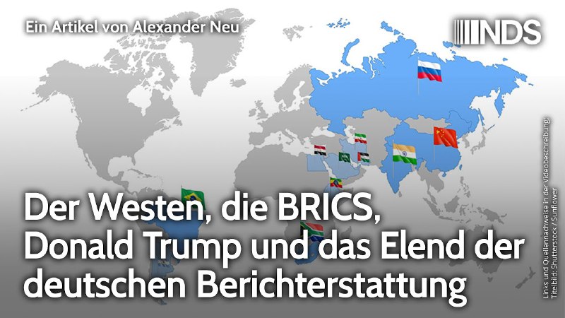 241111 Der Westen die BRICS Donald …