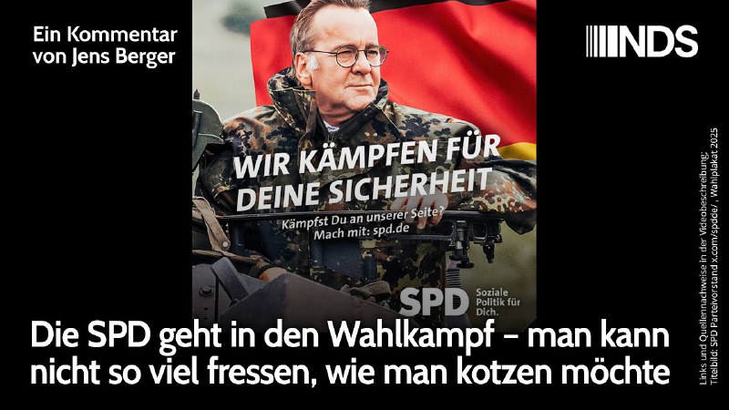 Die SPD geht in den Wahlkampf …