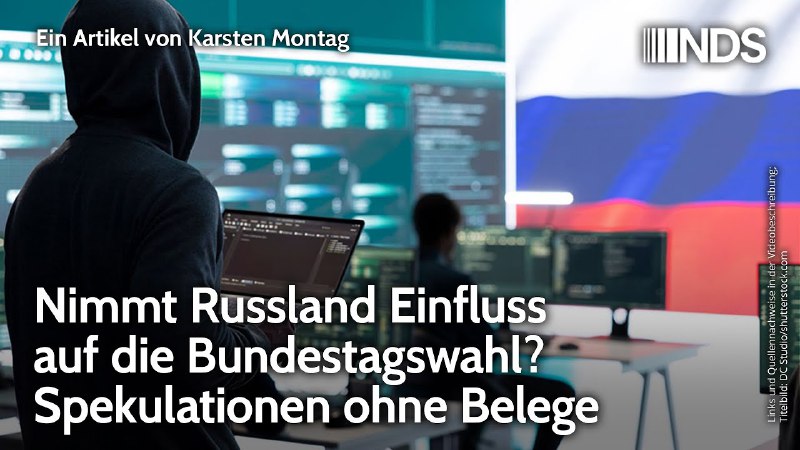 Nimmt Russland Einfluss auf die Bundestagswahl? …