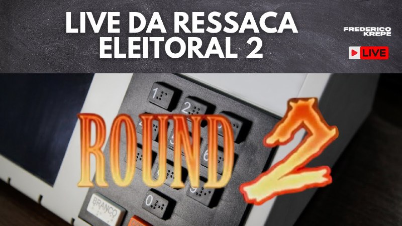 **Live da ressaca eleitoral 2**