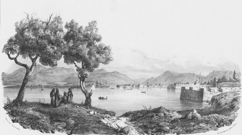 View of Preveza in 1834