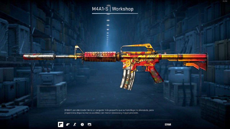 ***👀*** **M4A1-S | BOOM** **из мастерской**