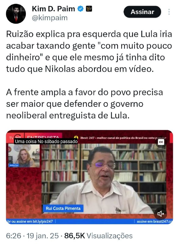 🕵🏻‍♀ Não é mais Teoria da …