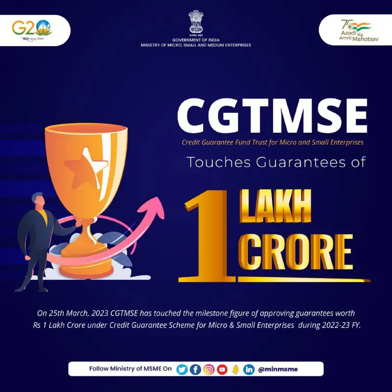 On 25th March, 2023 CGTMSE has …