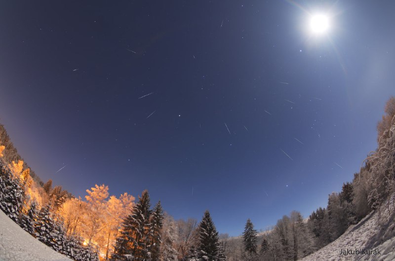 Le meteore sono fuoriuscite dalla costellazione …