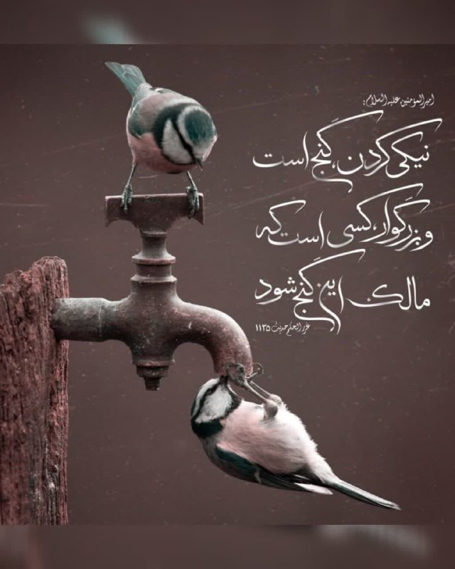امیرالمؤمنین علیه السلام: