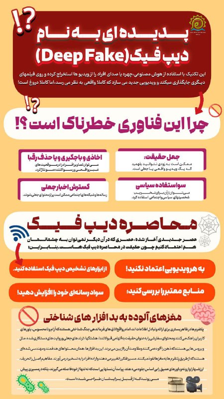 ***💢*****پدیده ای به نام دیپ فیک**(Deep …