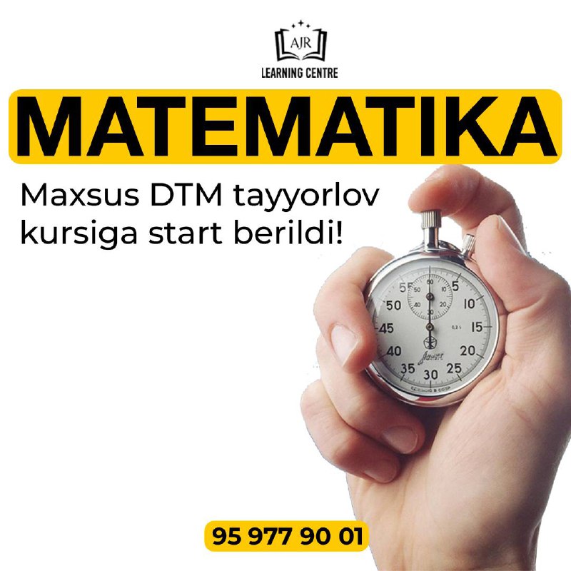 ***📚*****Matematika — maxsus qabul ochildi!*****⁉️***Siz abituriyentsiz …