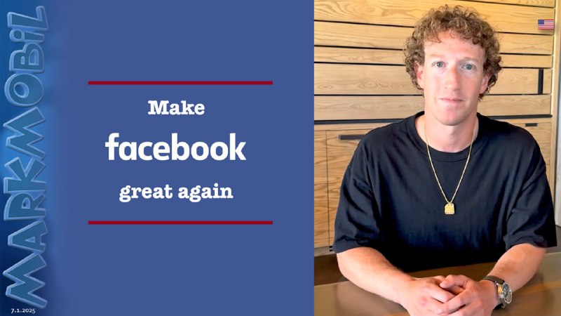 Facebook great again! MARK ZUCKERBERG hat …