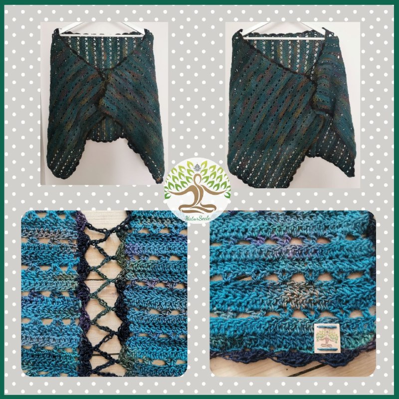 ***🧶*** Mit Liebe gehäkelter Poncho ***🧶***