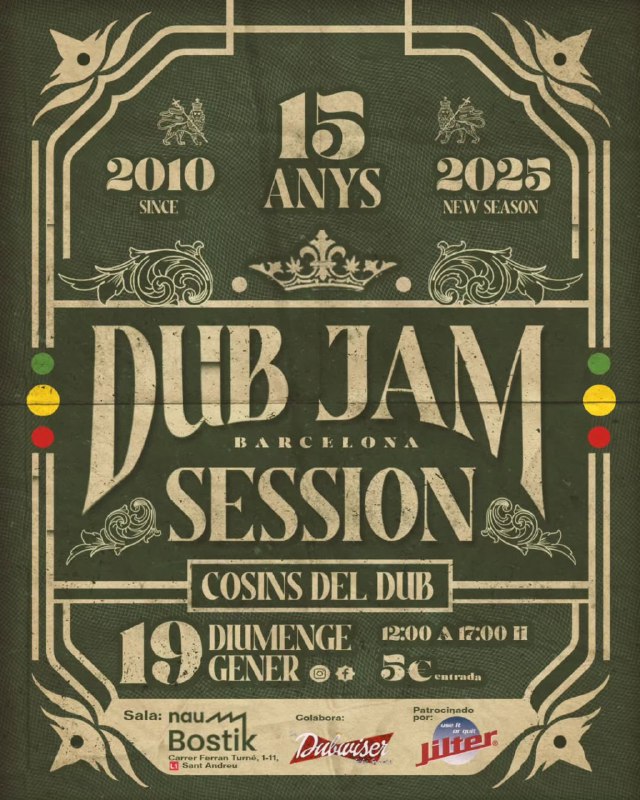 **Dub Jam Session · Cosins del …