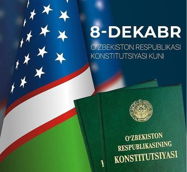 **8-dekabr — Oʻzbekiston Respublikasi Konstitutsiyasi qabul …