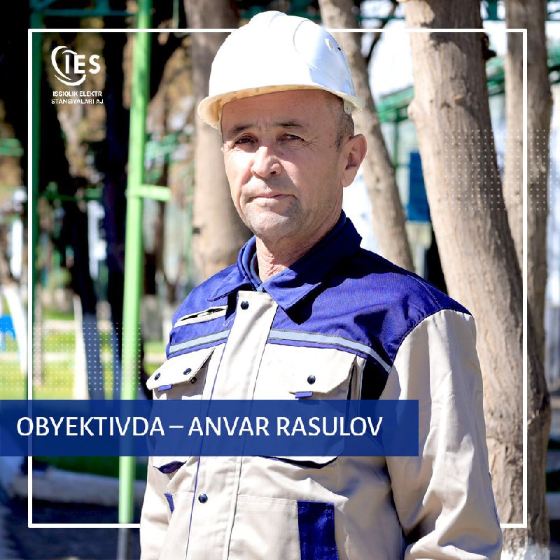 **Obyektivda – Anvar Rasulov**Loyihamizning navbatdagi mehmoni …