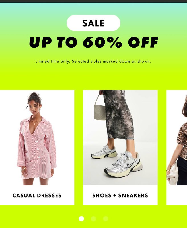 سایت انگلیسی asos حراج ۶۰درصدی رو …