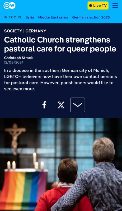 Can German "Catholics" just please stop …