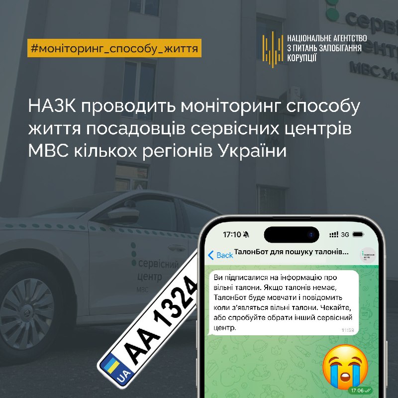 ***🔍*** **НАЗК проводить моніторинг способу життя …