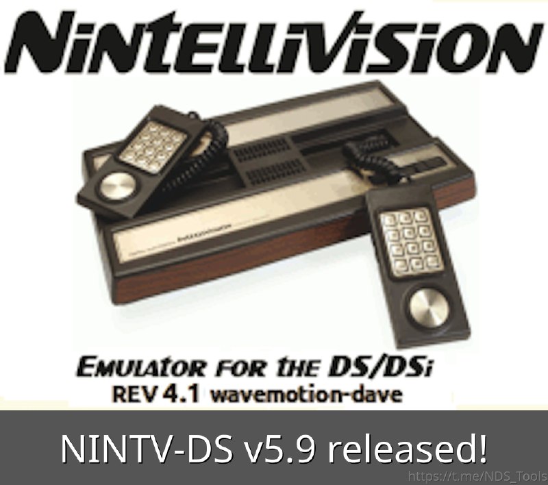 **NINTV-DS** v5.9 - an Intellivision Emulator …