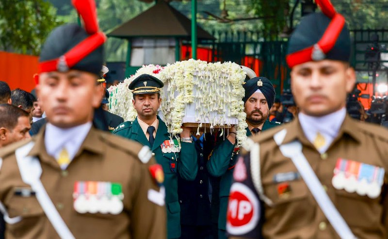 Farewell, Manmohan Singh. Last Rites With …