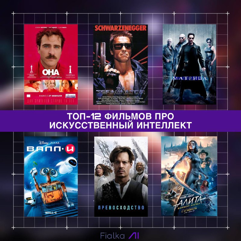 ***🔍*****Что посмотреть про ИИ? Топ-12 фильмов …