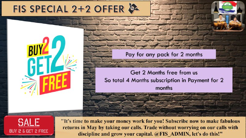 *****🎉***FIS Special 2 + 2 Offer …