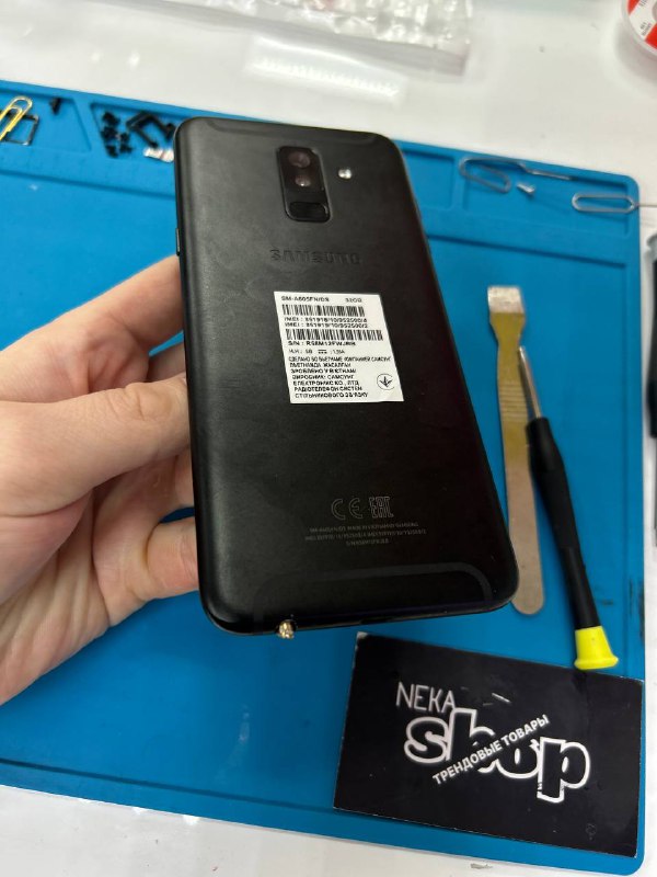 **Galaxy a6+** ***📲*** **Застрял штекер.