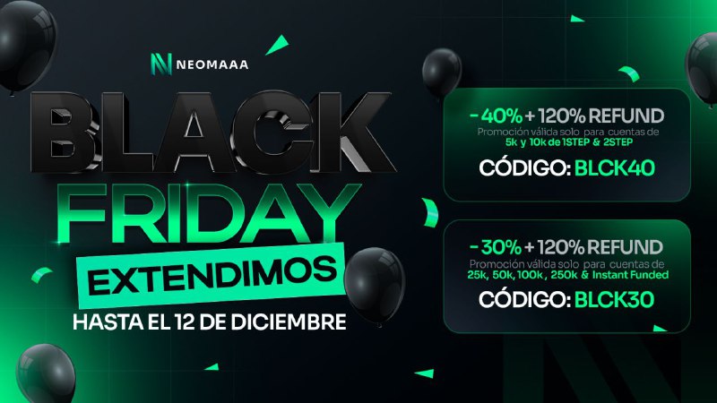 ¡El Black Friday continúa! ***🔥***