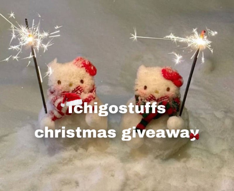 Ichigostuffs Christmas/Yalda giveaway ***🎄***