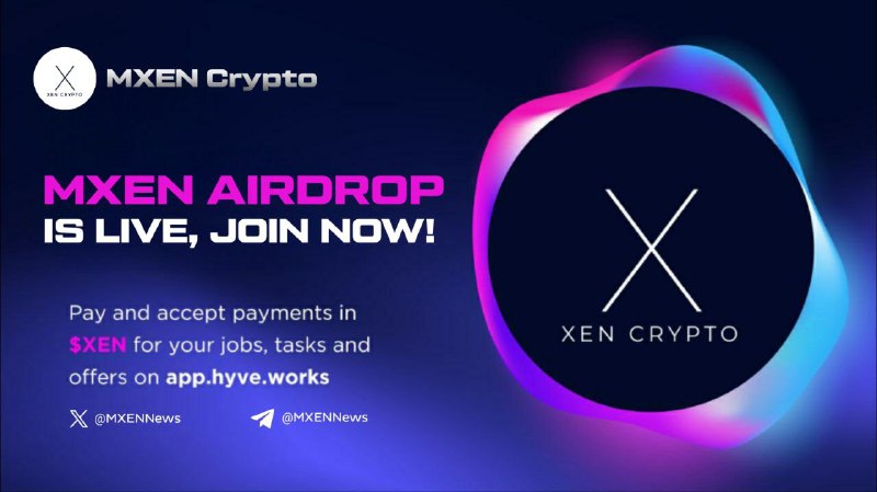 *****🩸*** New Airdrop: MXEN Crypto