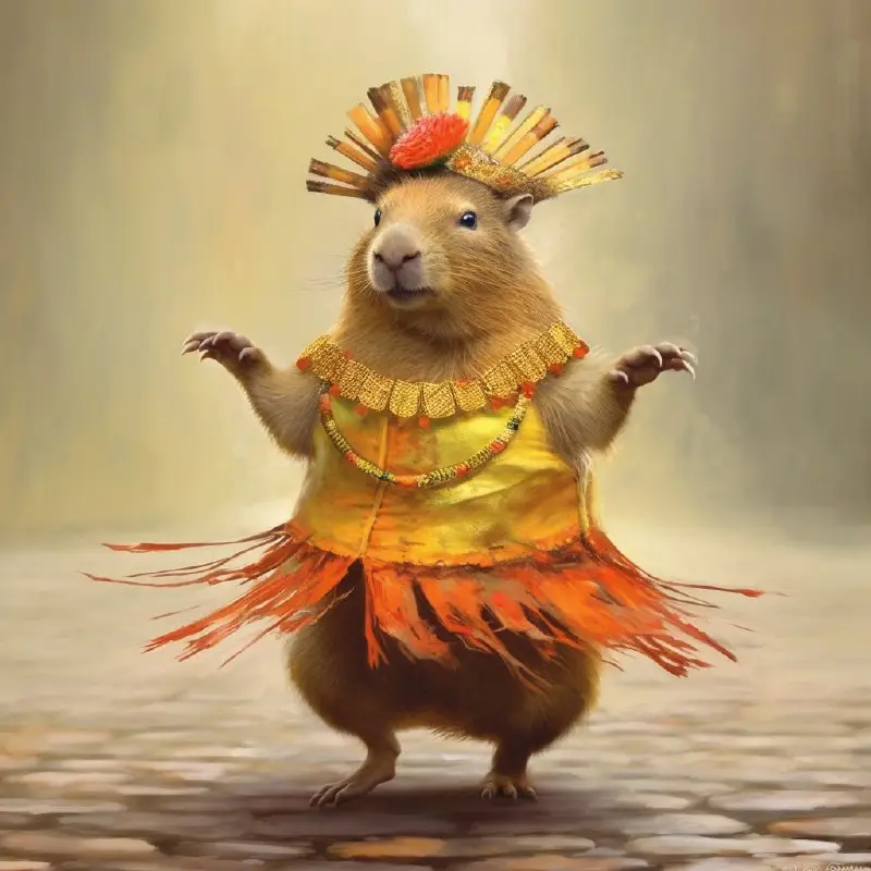 capybara dancer