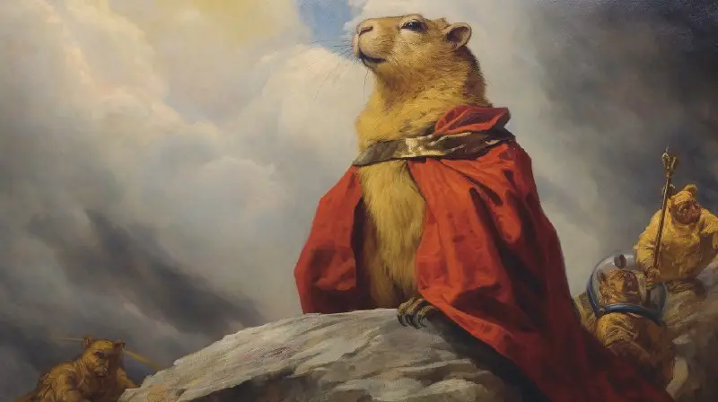 capybara, El Greco style