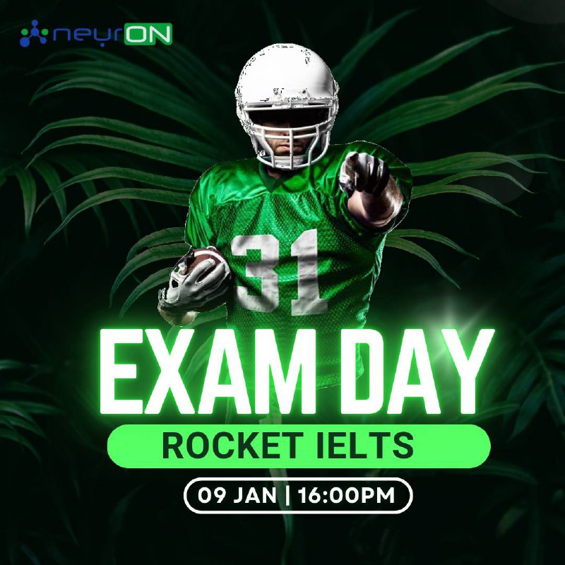 **Intensive ROCKET IELTS imtihoni kuni belgilandi! …