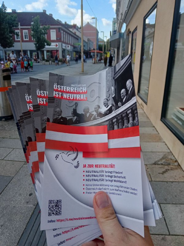 Flyer-Verteilaktion in Wien Meidling***😎******👍***