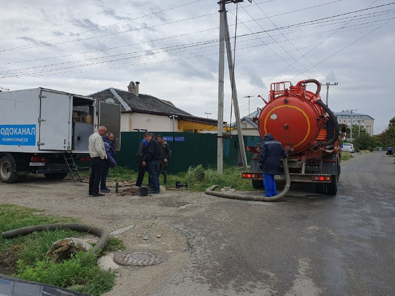 В связи со сменой старых задвижек …