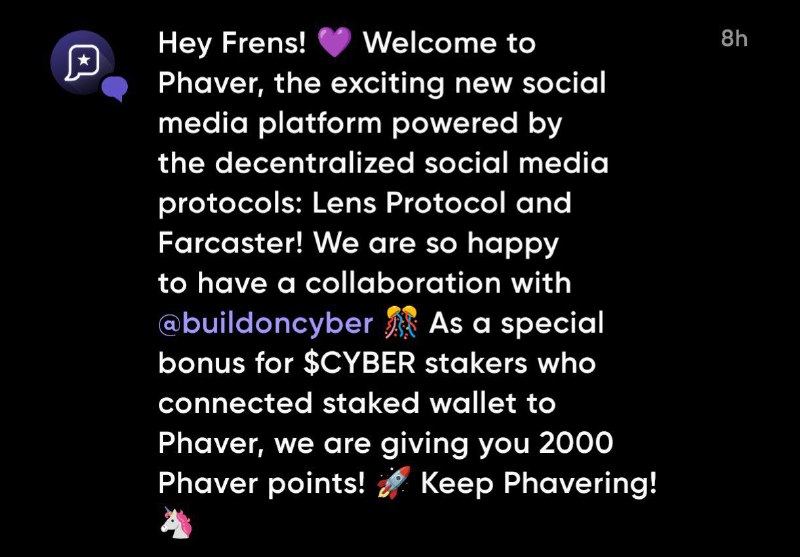 ***📣*** 2000 Phaver Points For Cyber …