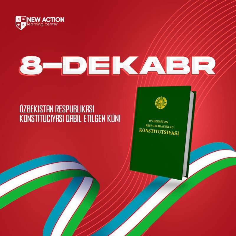 **8-dekabr – Ózbekistan Respublikası Konstituciyası qabıl …