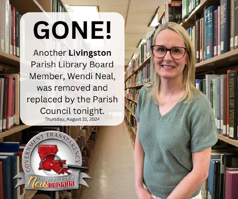 GONE! The Livingston Parish Government has …