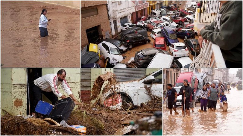 Alluvione in Spagna, a Valencia morti …