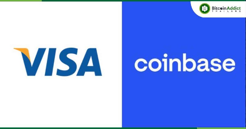 Coinbase อัพเกรดบริการ จับมือ Visa เปิดโอนเงินด่วนทั้ง US-EU