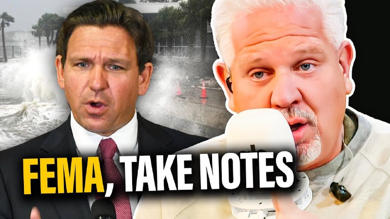 DeSantis...right b4 the hurricane! Calls out …