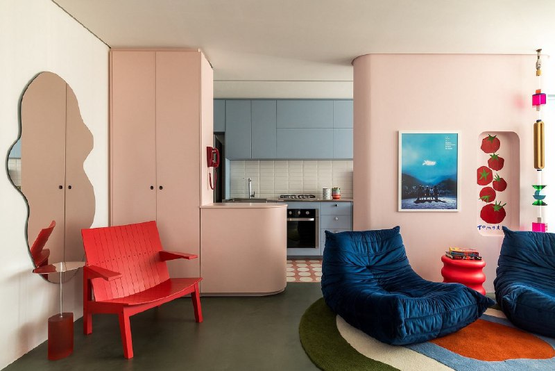 Two Lost Kids Apartment Features Playful, …