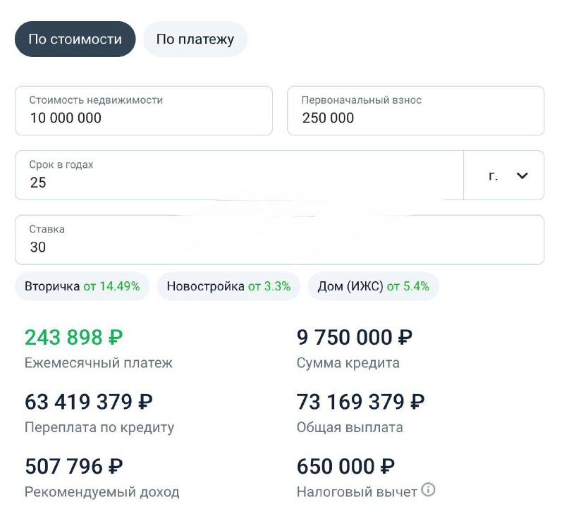 ***📊*****Ставка по ипотеке выросла больше 30% …